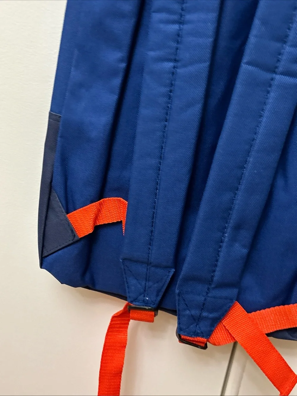 Trailmaker Backpack Blue Orange Lightweight 17 inch Bungee design School New